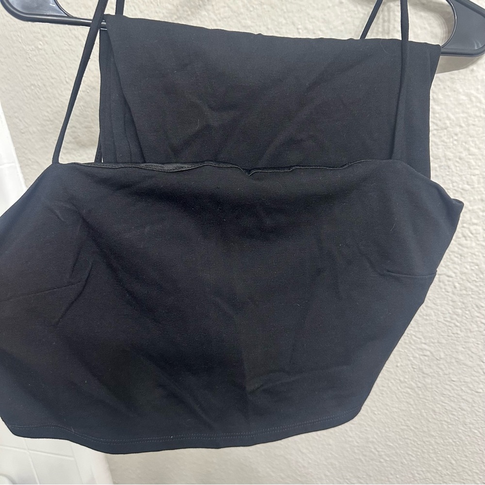 Black Women's Top and matching skirt
